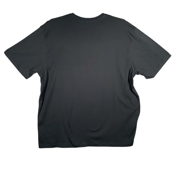 Brooks Brothers T Shirt Men XXL 2XL Black Short Sleeve Crew Neck Pocket Logo Tee - Picture 3 of 11